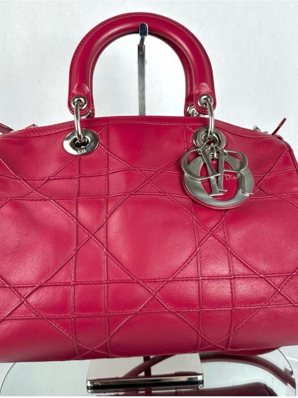 Christian Dior Granville Cannage Satchel